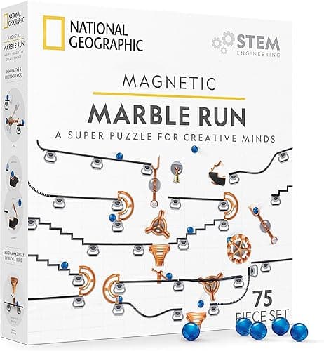 NATIONAL GEOGRAPHIC Magnetic Marble Run